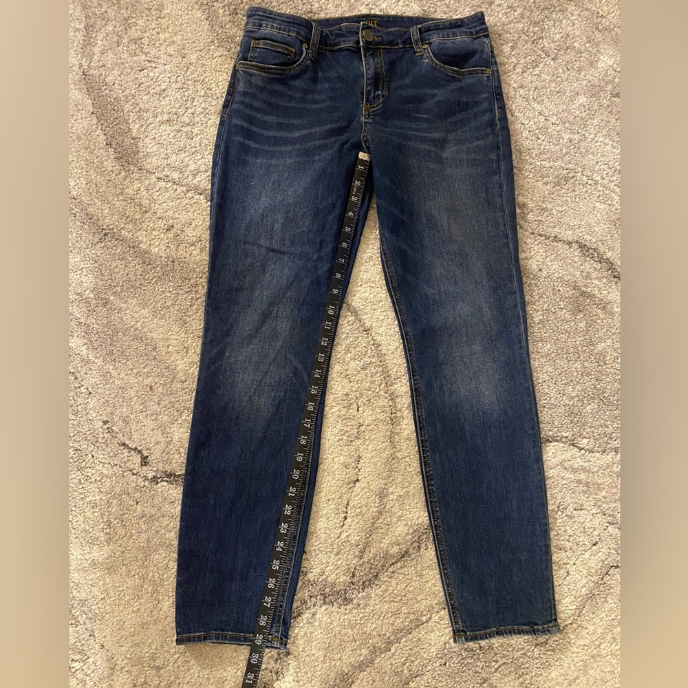 KUT From The Kloth Slouchy Boyfriend Jeans Size 12 - Picture 3 of 6